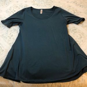LuLaRoe teal perfect tee